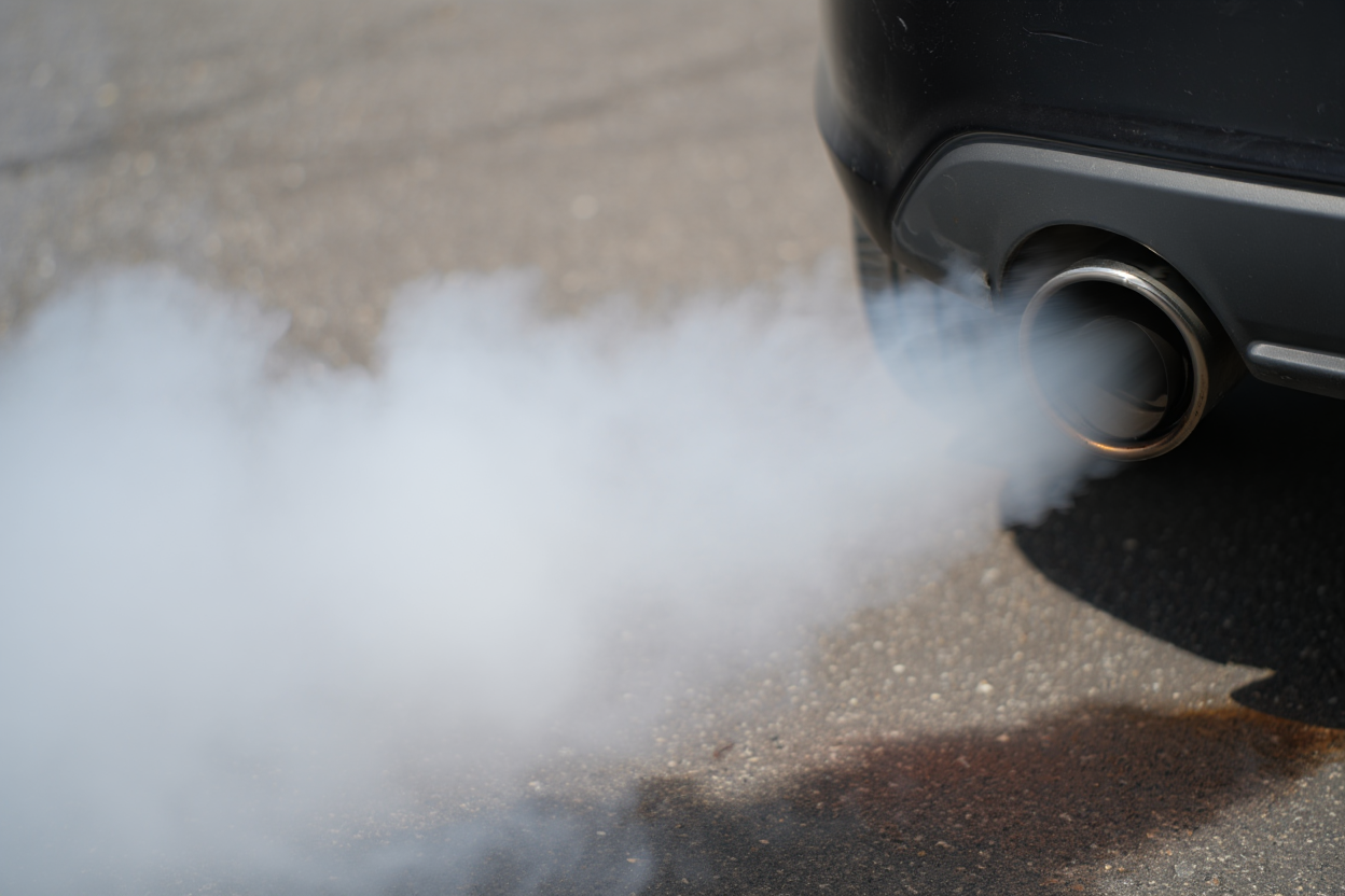 Fumée blanche à l’accélération de votre diesel : Causes et solutions